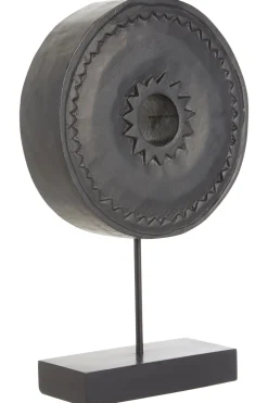 Eternal Loop 44cm Black Wood Indoor Sculpture