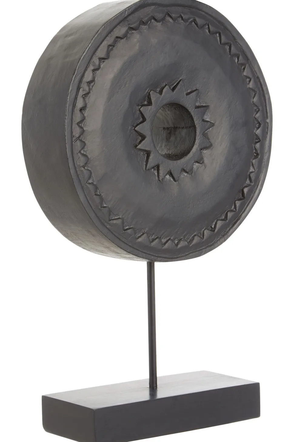 Eternal Loop 44cm Black Wood Indoor Sculpture