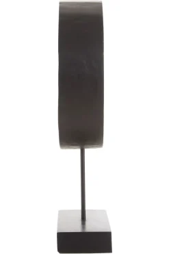 Eternal Loop 44cm Black Wood Indoor Sculpture