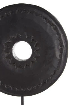 Eternal Loop 44cm Black Wood Indoor Sculpture