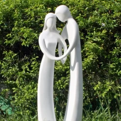 Eternal Love 80cm Marble Resin Garden Statue