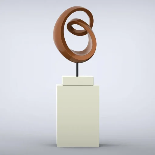 Eternity Contemporary Sculpture - 16 Colour Options