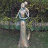 Everlasting Love 85cm Aged Bronze Resin Garden Statue