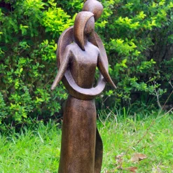 Everlasting Love 85cm Bronze Resin Garden Statue