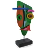 Evolving Visage 59cm Abstract Metal Indoor Sculpture
