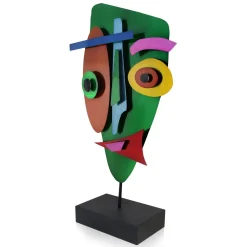 Evolving Visage 59cm Abstract Metal Indoor Sculpture