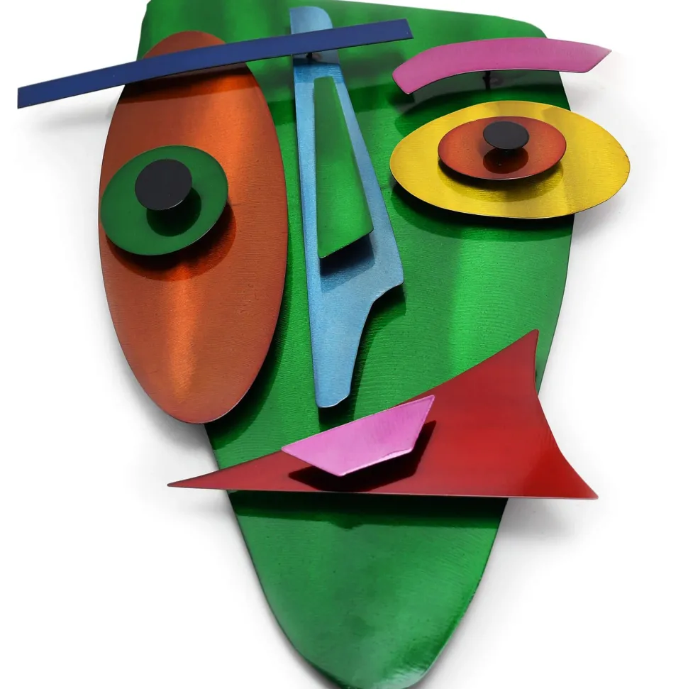 Evolving Visage 59cm Abstract Metal Indoor Sculpture