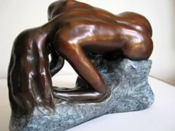 Gaia Figurine Bronze Indoor Sculpture