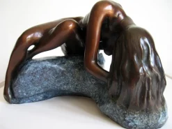 Gaia Figurine Bronze Indoor Sculpture