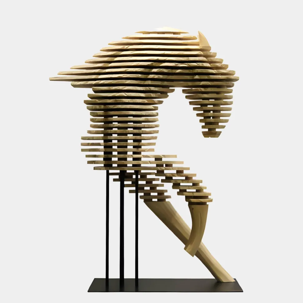 Harmonic Horse 160cm Bronze Metal Garden Sculpture v2