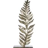 Harmonic Leaf 67cm Metal Indoor Sculpture