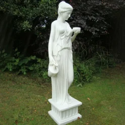 Hebe 85cm Marble Resin Garden Statue