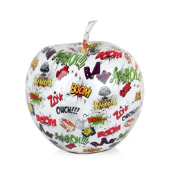 Iconic Apple 30cm Pop Art Resin Indoor Sculpture