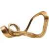 Infinite Loop 17cm Gold Metal Indoor Sculpture
