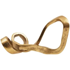 Infinite Loop 17cm Gold Metal Indoor Sculpture