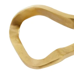 Infinite Loop 17cm Gold Metal Indoor Sculpture