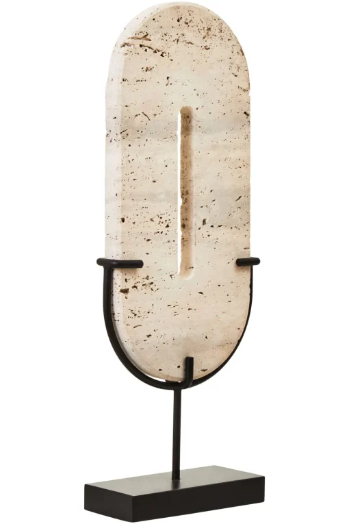 Infinite Oval 60cm Stone Indoor Sculpture