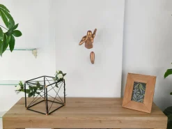 Infinity Woman 28cm Bronze Resin Wall Sculpture