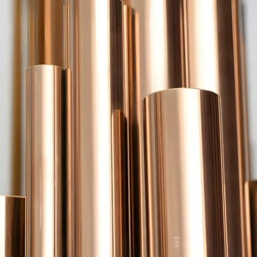 Light Symphony 165cm Copper Metal Garden Sculpture