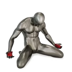 Lost Affection 32cm Anthracite Resin Indoor Sculpture