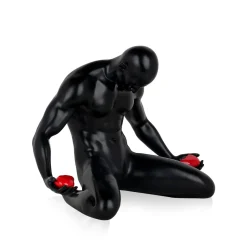 Lost Affection 32cm Black Resin Indoor Sculpture