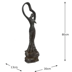 Love & Dancing Modern Poly Resin Garden Statue