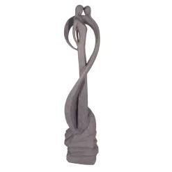 Loving Kiss 82cm Modern Poly Resin Garden Statue