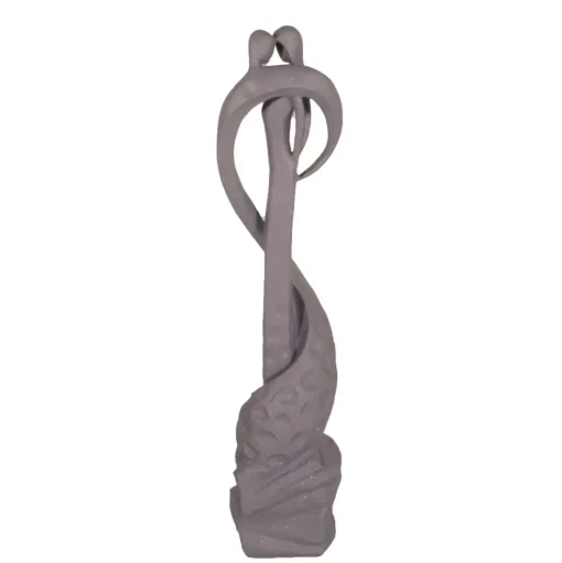 Loving Kiss 82cm Modern Poly Resin Garden Statue