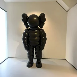 Lucify Bounce 80cm Black Resin Indoor Sculpture v1