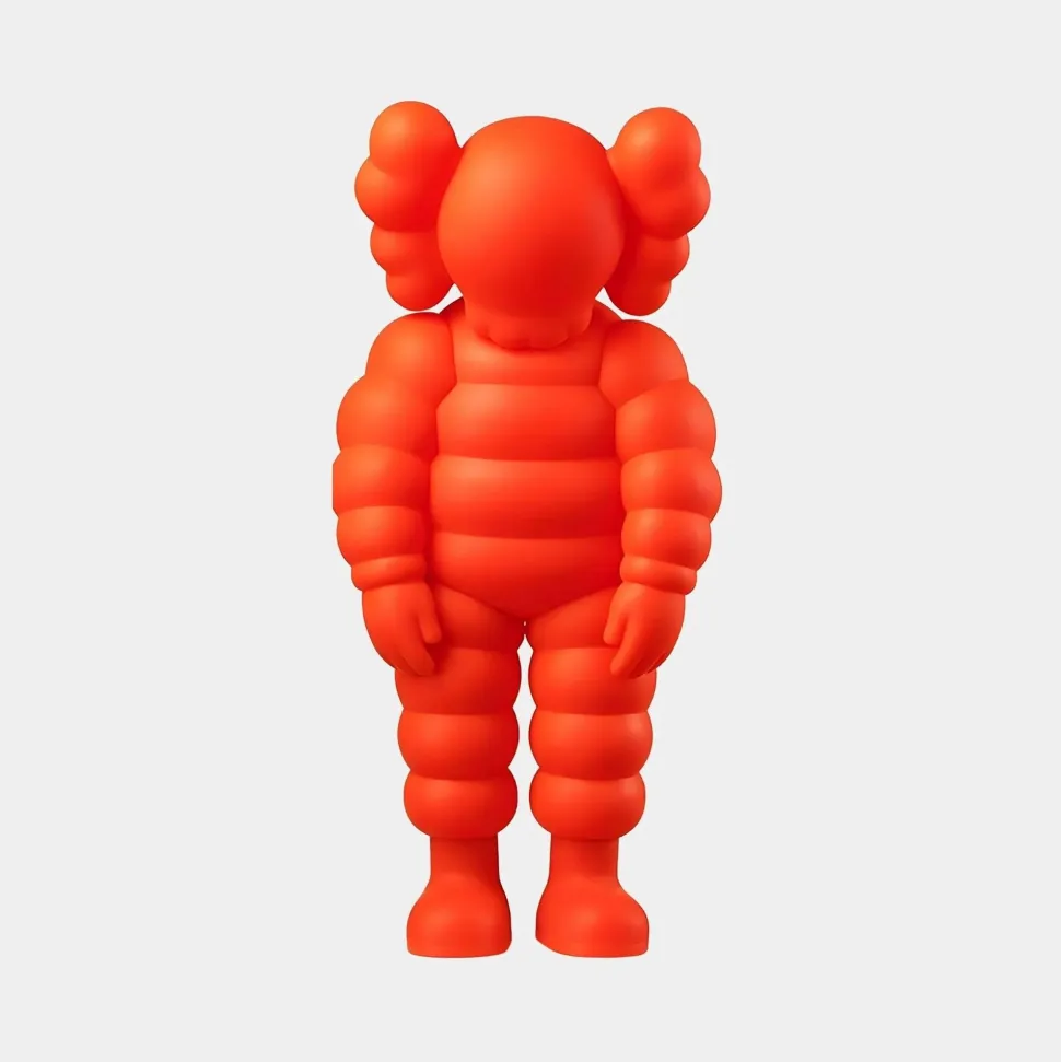 Lucify Bounce 80cm Orange Resin Indoor Sculpture v1