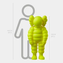 Lucify Bounce 135cm Yellow Resin Indoor Sculpture