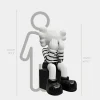 Lucify Hide 135cm Black & White Resin Indoor Sculpture