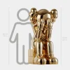 Lucify Hide 163cm Gold Resin Indoor Sculpture