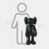Lucify Seek 100cm Black Resin Indoor Sculpture