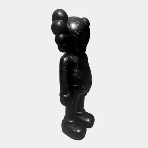 Lucify Seek 170cm Black Resin Indoor Sculpture
