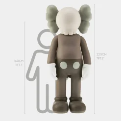 Lucify Seek 220cm Brown Resin Indoor Sculpture