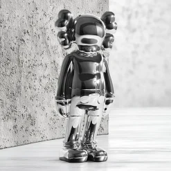 Lucify Seek 135cm Chrome Resin Indoor Sculpture