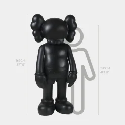 Lucify Seek 170cm Cosmic Black Resin Indoor Sculpture