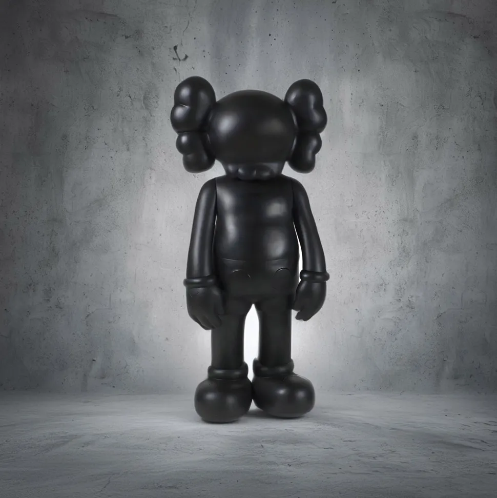 Lucify Seek 170cm Cosmic Black Resin Indoor Sculpture