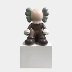 Lucify Silence 92cm Brown Resin Indoor Sculpture
