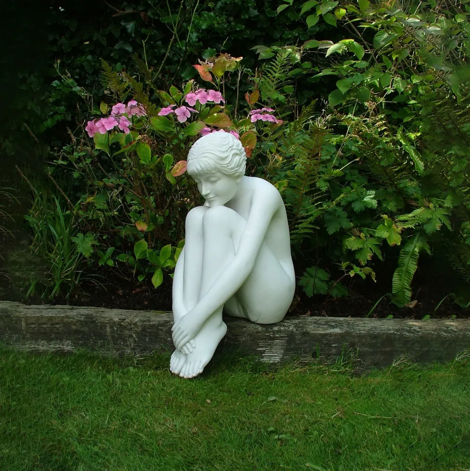 Melina 55cm Marble Resin Garden Statue