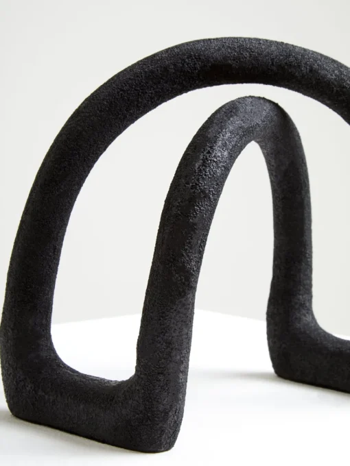 Nightfall 21cm Black Metal Indoor Sculpture