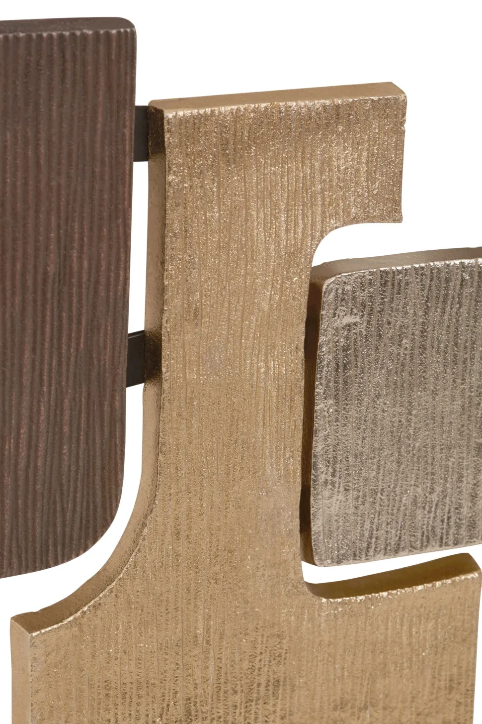 Organic Grid 31cm Metal Indoor Sculpture