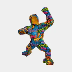 Polygon Gorilla 50cm Pop Art Resin Indoor Sculpture