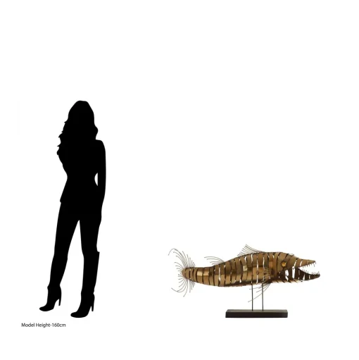 Razorfin Stainless Steel Indoor Sculpture