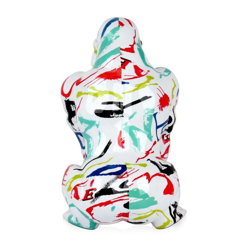 Regal Orangutan 38cm Abstract Resin Indoor Sculpture