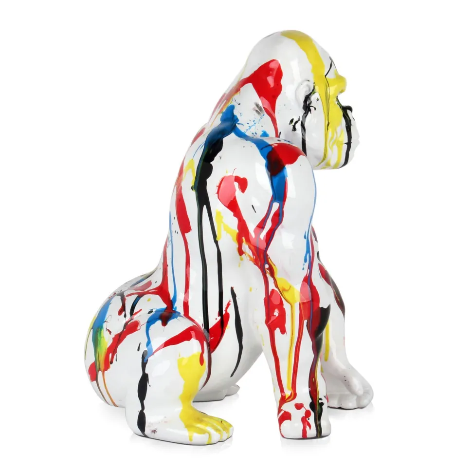 Regal Orangutan 38cm Multicolour Resin Indoor Sculpture