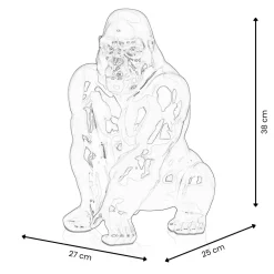 Regal Orangutan 38cm Multicolour Resin Indoor Sculpture