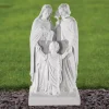 Religious Family 50cm Marble Resin Garden Statue