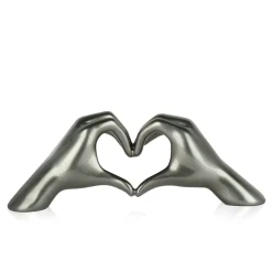 Sacred Love 15cm Anthracite Resin Indoor Sculpture